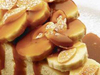 Cheesecake-banaan