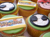 Cupcakes voetbal